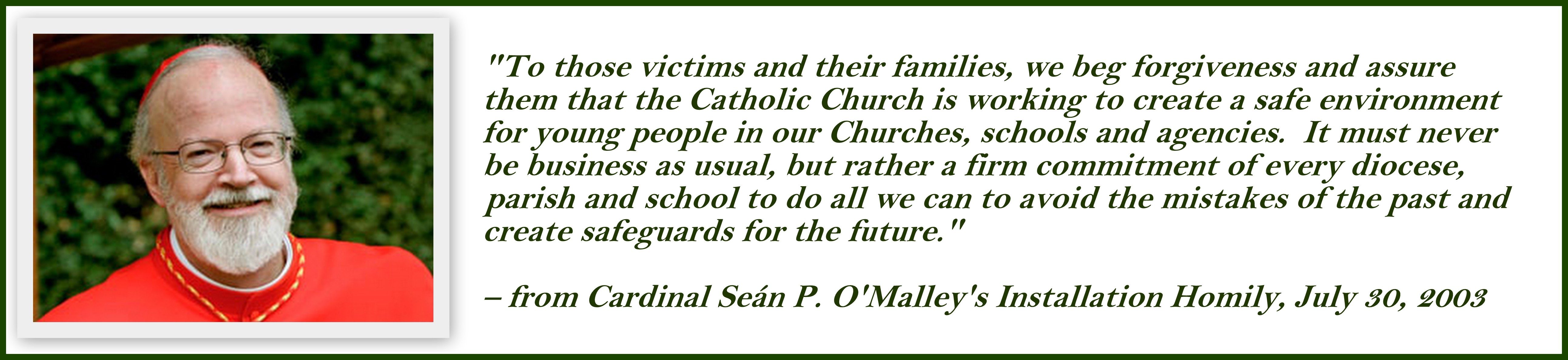 Cardinal Seán Quote